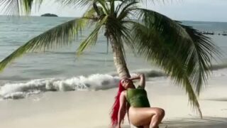 Karol G – Hot sexy on beach…