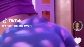 Crazyjamjam twerking ass