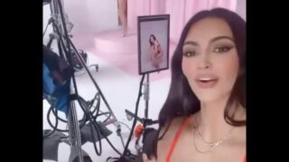 Kendall Jenner G-String Red Lingerie Video Leaked